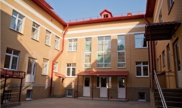 Торжественное открытие нового здания школы 