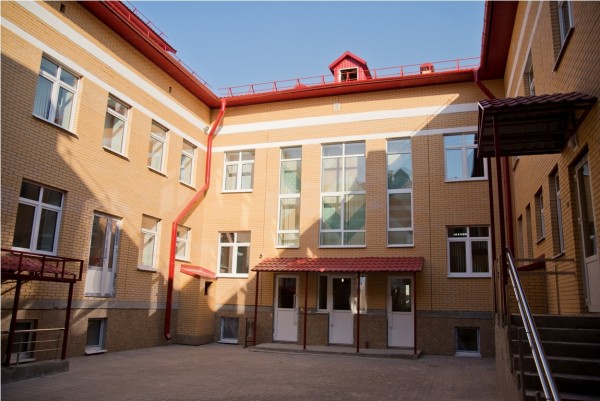 Торжественное открытие нового здания школы 